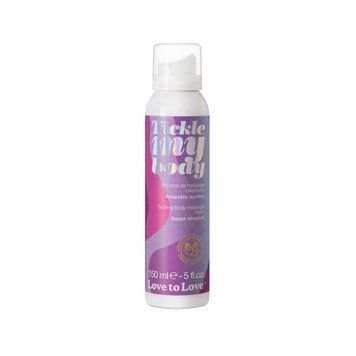 Масажна піна Love To Love Tickle my body Sweet almonds (150 мл), зволожувальна SO7811