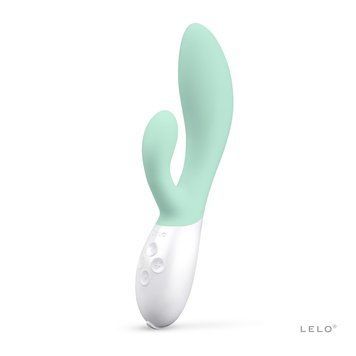 Вібратор-кролик LELO Ina 3 Seaweed, 10 режимів вібрації, потужний мотор SO8079
