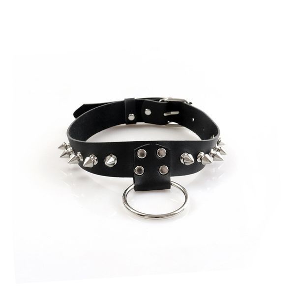 Чоловічий чокер з шипами Art of Sex - Stiles Leather and Spikes SO9979