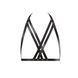 Портупея Bijoux Indiscrets MAZE Halter Bra Harness Black SO2683 фото 1