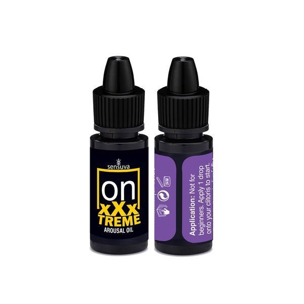 Возбуждающие капли для клитора Sensuva On xXxTREME Arousal Oil (5 мл) with Antidote (5 мл) + антидот SX1487