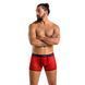 Чоловічі прозорі боксери Passion 046 SHORT PARKER S/M Red, сітка, леопардовий принт SO7610 фото 3