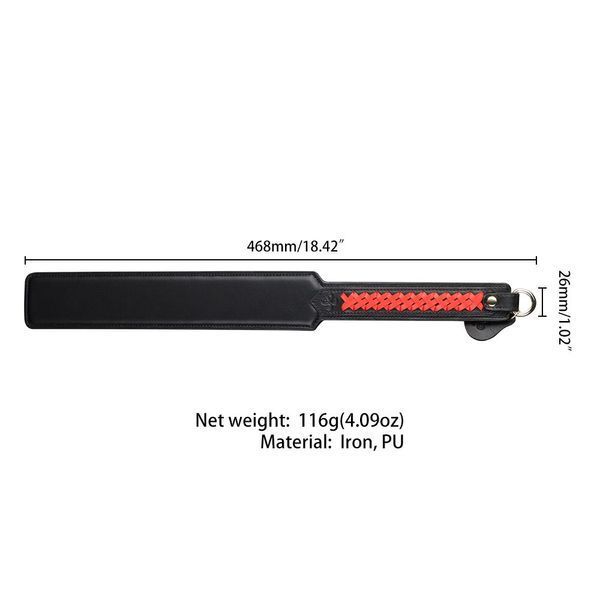 Паддл LOCKINK SEVANDA Braided-handle Spanking Paddle SX0877