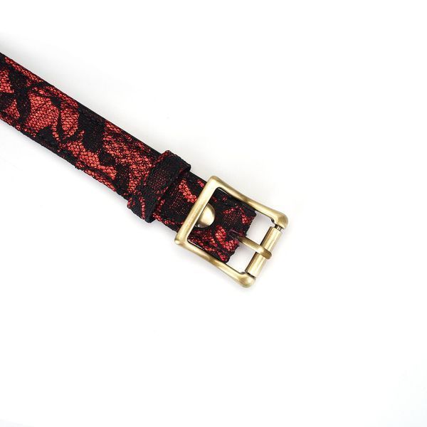 Чокер з кільцем для повідця Liebe Seele Victorian Garden Choker SO9471