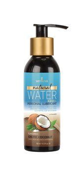 Смазка на водной основе Sensuva Natural Water-Based Exotic Coconut (125 мл) без глицерина и парабенов SO4947