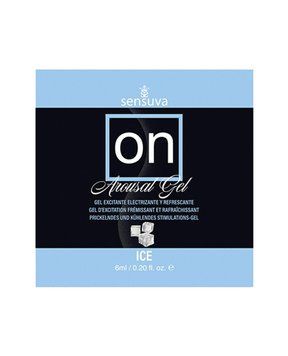Пробник, интимный гель Sensuva ON Arousal Gel &ndash; ICE (6 мл) SO3159