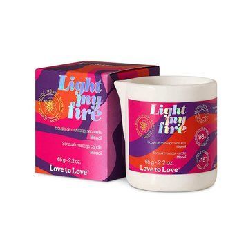 Массажная свеча Love To Love LIGHT MY FIRE Monoi (65 мл) SX2284