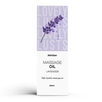 Массажное масло Satisfyer Massage Oil Lavender 250 мл SX2703