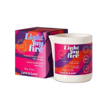 Массажная свеча Love To Love LIGHT MY FIRE Lotus (65 мл) SX2285