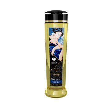 Масажна олія Shunga Seduction &ndash; Midnight Flower (240 мл), натуральна, зволожувальна SO7822