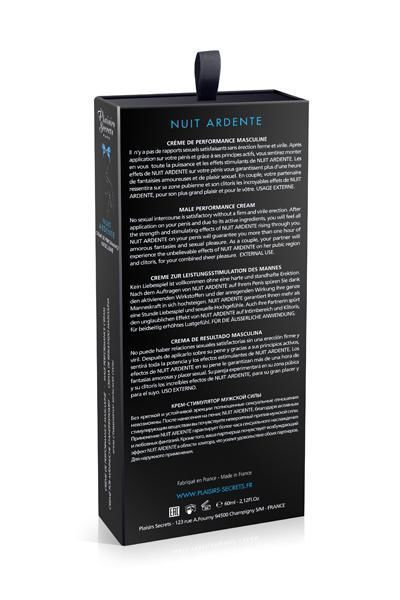 Plaisirs Secrets Nuit Ardente 60 мл &mdash; стимулювальний крем для пеніса SO1862