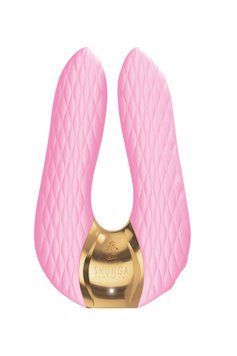 Вібратор для клітора Shunga Aiko Light Pink, гнучкі кінчики SO6901
