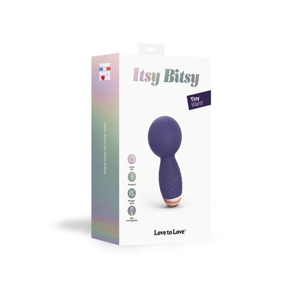 Минивибромассажер Love To Love Itsy Bitsy &ndash; Midnight Indigo SO7817