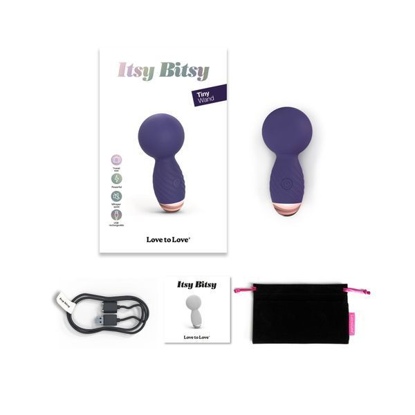 Минивибромассажер Love To Love Itsy Bitsy &ndash; Midnight Indigo SO7817