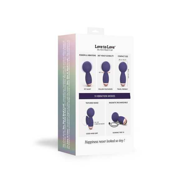 Минивибромассажер Love To Love Itsy Bitsy &ndash; Midnight Indigo SO7817