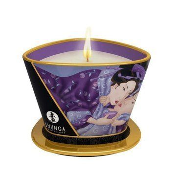 Масажна свічка Shunga Massage Candle &ndash; Exotic Fruits (170 мл) з афродизіаками SO2512
