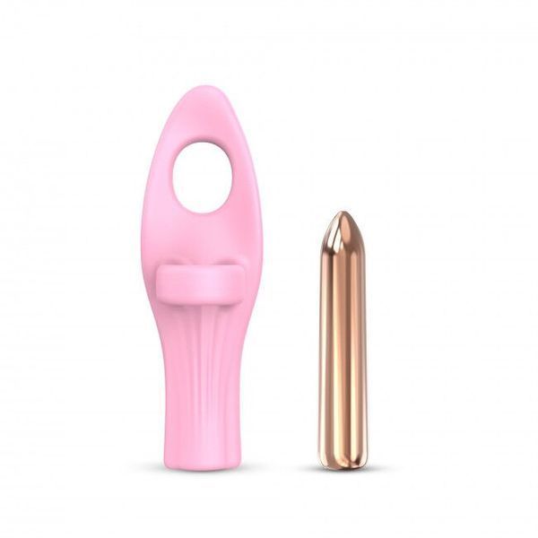Вібратор на палець Love To Love Tickle me - BABY PINK перезаряджається, 3 варіанти використання SO5092