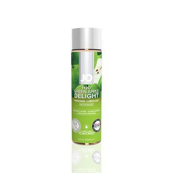 Смазка на водной основе JO H2O &mdash; Green Apple (120 мл) без сахара, растительный глицерин SO1677