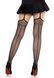 Колготки-чулки Leg Avenue Backseam Net Stockings SX2761 фото 8