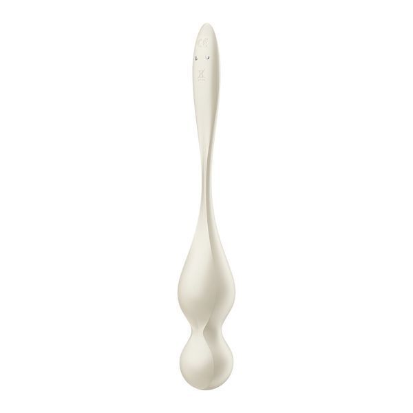 Вагінальні смарт-кульки з вібрацією Satisfyer Love Birds 1 Connect App White, 78 г SX0569