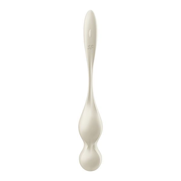 Вагінальні смарт-кульки з вібрацією Satisfyer Love Birds 1 Connect App White, 78 г SX0569