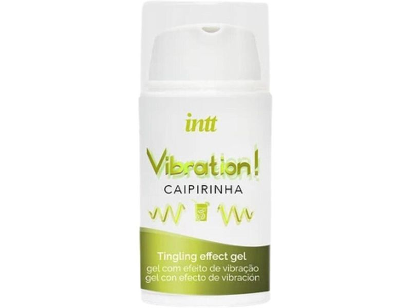 Рідкий вібратор Intt Vibration Caipirinha (15 мл), густий гель, дуже смачний, діє до 30 хвилин SX0579