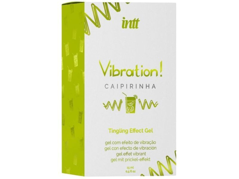 Рідкий вібратор Intt Vibration Caipirinha (15 мл), густий гель, дуже смачний, діє до 30 хвилин SX0579