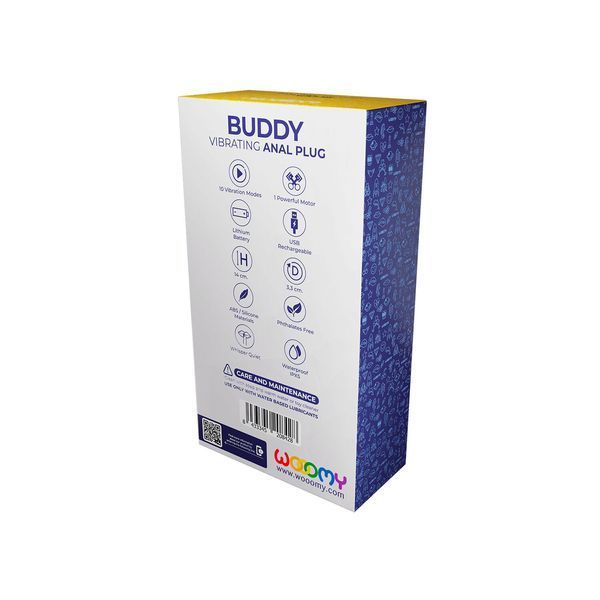 Анальний вібростимулятор Wooomy Buddy SX0812