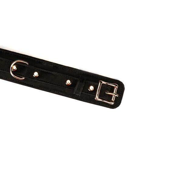 Ошейник с поводком Liebe Seele Boudoir Amor Collar with Leash Black SX1668