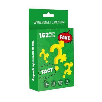 Еротична гра для пар &laquo;162 Fakts or Fakes&raquo; (UA, ENG, RU) SO5889